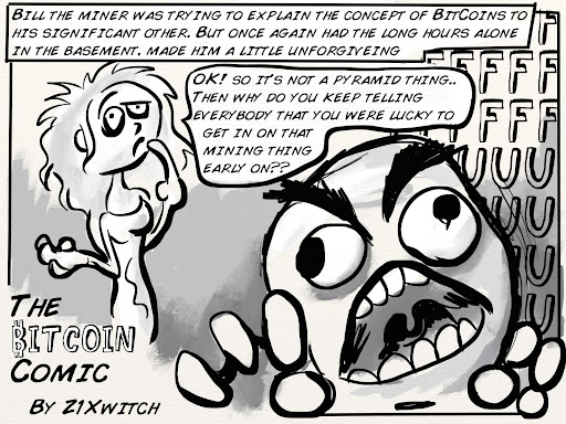 No. 018, “Girlfriend”: Bitcoin Comic by Z1Xwitch