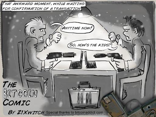 No. 031, “Criminal Underground”: Bitcoin Comic by Z1Xwitch